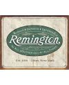 Tablica metalowa Remington - Weathered logo 40 cm x 32 cm