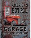 Tablica metalowa Legends American Hot Rod 40 cm x 32 cm