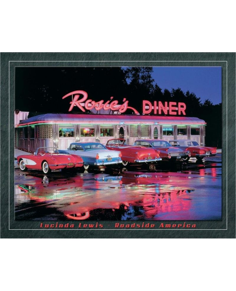 Tablica metalowa Lewis- Rosies Diner  32 cm x 40 cm