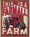 Tablica metalowa Farmall Farm 40 cm x 32 cm