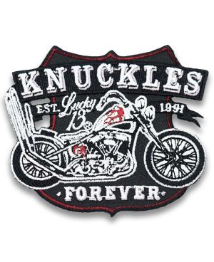 Naszywka Lucky 13 Knuckles 8cm x 9cm