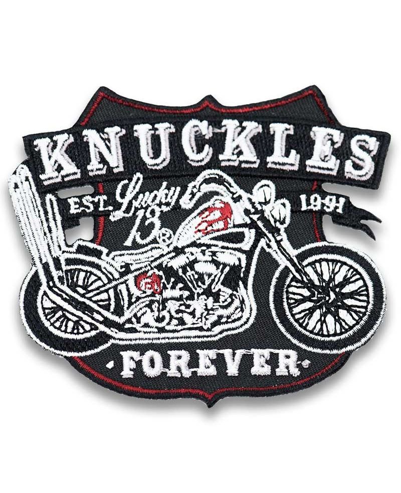 Moto nášivka Lucky 13 Knuckles 8cm x 9cm