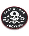 Naszywka Lucky 13 Fast Loud 7 x 6cm