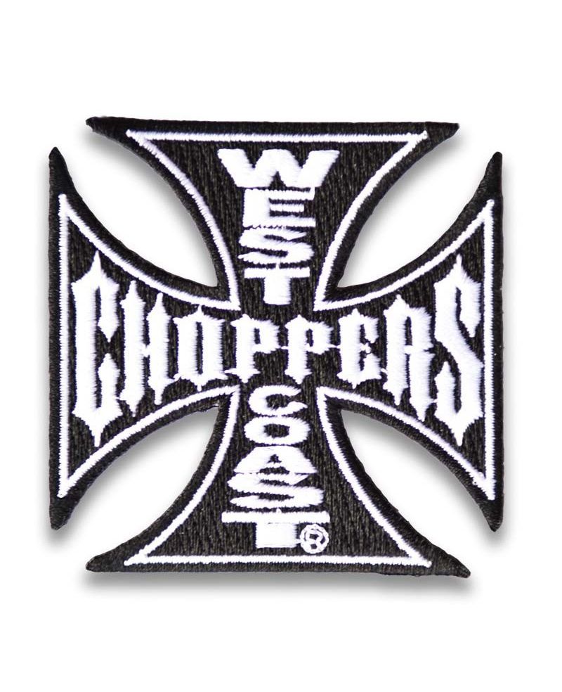 Moto nášivka West Coast Choppers Black 7cm x 7cm