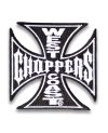 Naszywka West Coast Choppers czarna 7cm x 7cm