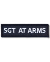 Moto nášivka Sgt at Arms 10cm x 3cm