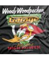 Koszulka męska Woody Woodpecker Garage czarna