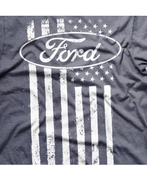 Koszulka męska Ford American Flag 