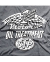 Pánské tričko STP Oil Treatment šedé detail