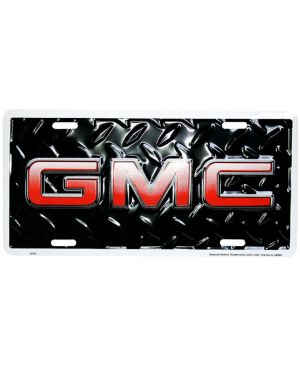 Tablica rejestracyjna USA GMC logo