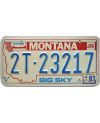 Tablica rejestracyjna USA Montana Big Sky old