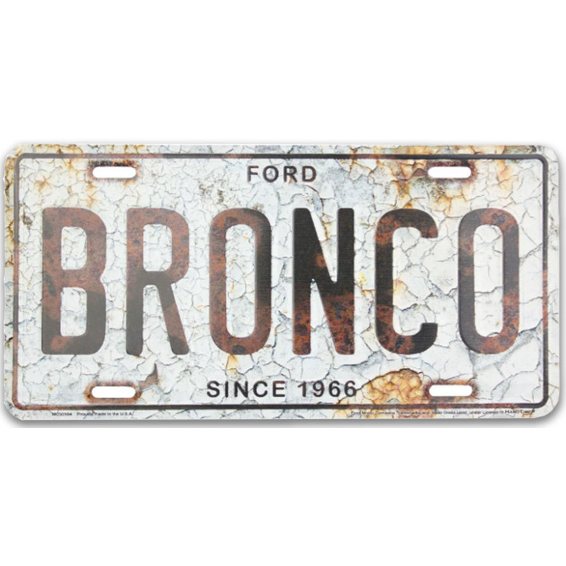 Americká SPZ Ford Bronco 1966