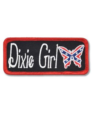 Naszywka Dixie Girl 9 cm x 4 cm