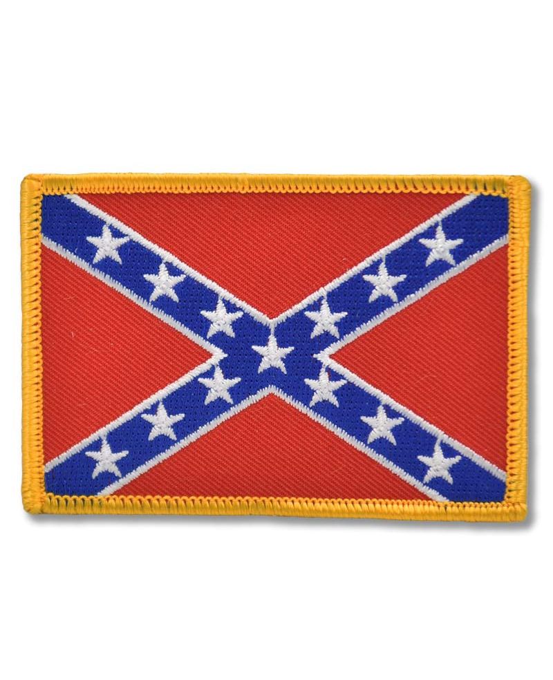 Moto nášivka Confederate Flag 9 cm x 6 cm