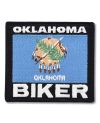 Naszywka Oklahoma Biker 9 cm x 8 cm