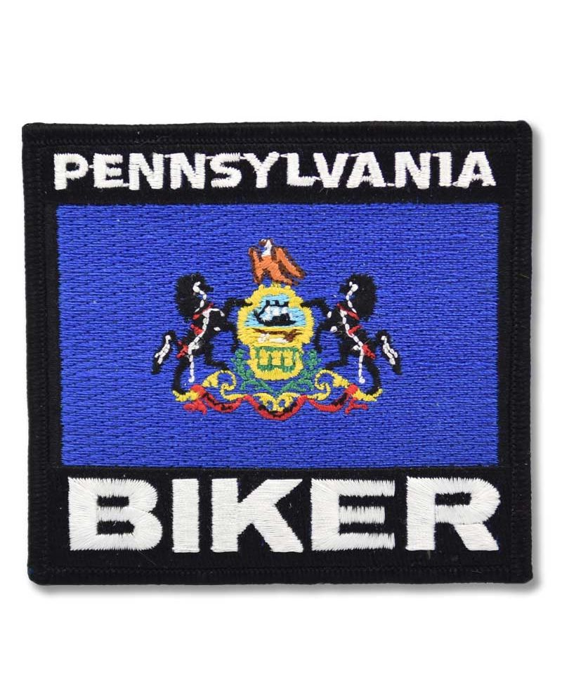 Naszywka Pennsylvania Biker 9 cm x 8 cm