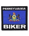 Naszywka Pennsylvania Biker 9 cm x 8 cm