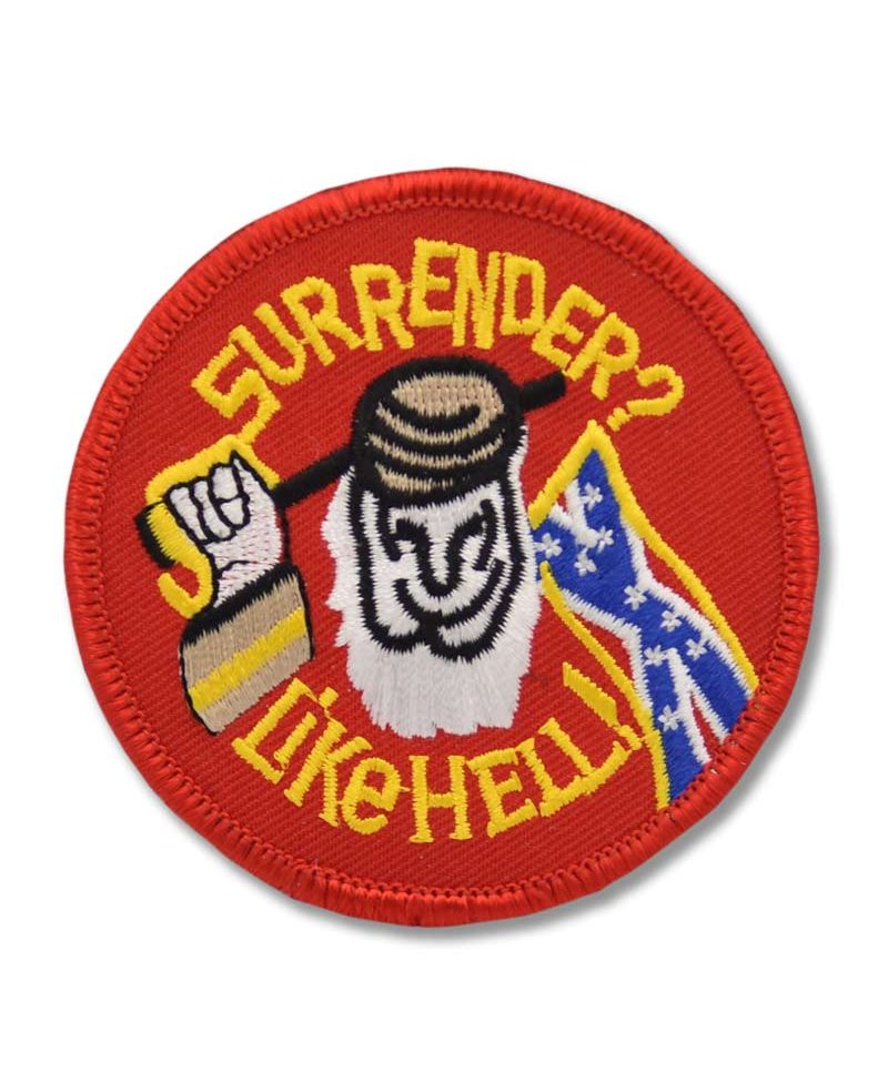 Naszywka Surrender Like Hell 7 cm