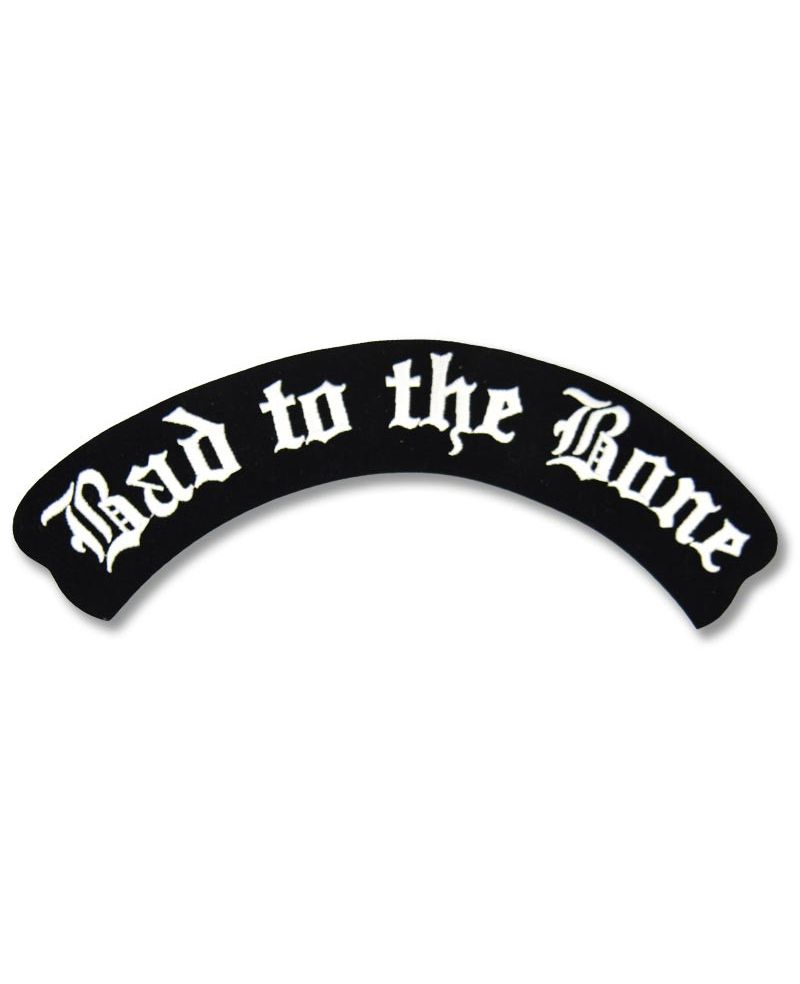 Naszywka Bad to the Bone - Rocker 19 cm x 3,5 cm