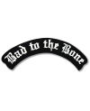 Naszywka Bad to the Bone - Rocker 19 cm x 3,5 cm