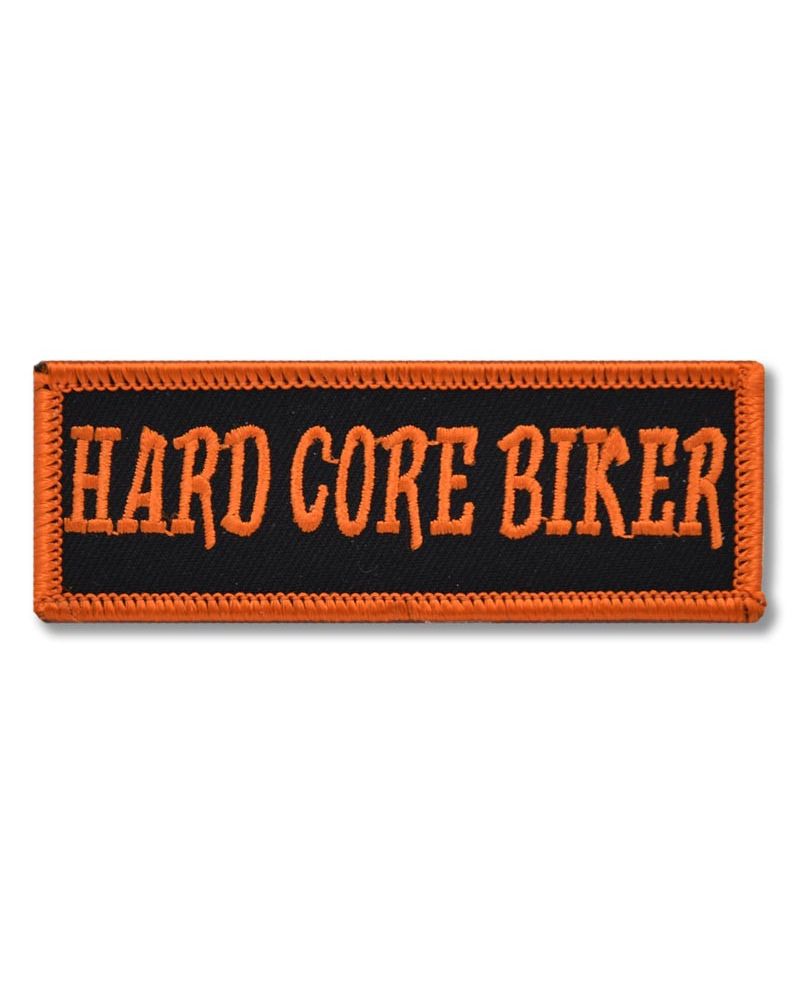 Moto nášivka Hard Core Biker 9 cm x 3 cm