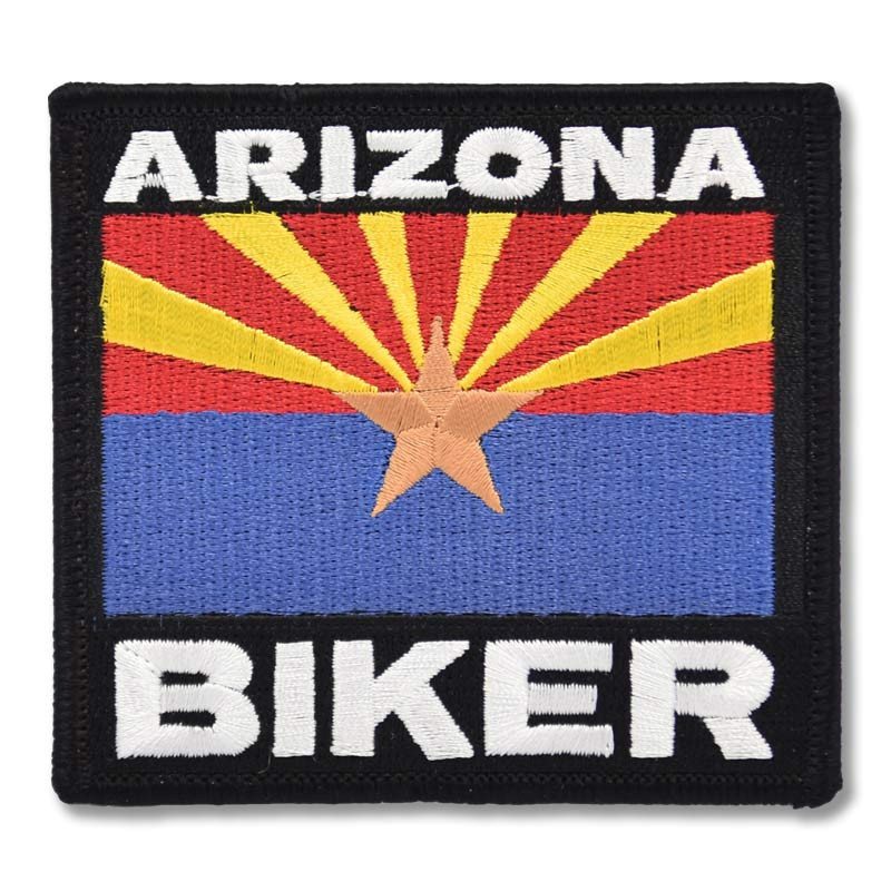 Moto nášivka Arizona Biker  9cm x 8cm