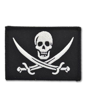 Naszywka Jolly Roger Pirat 8 cm x 6 cm