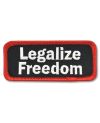 Naszywka Legalize Freedom 9 cm x 3,5 cm