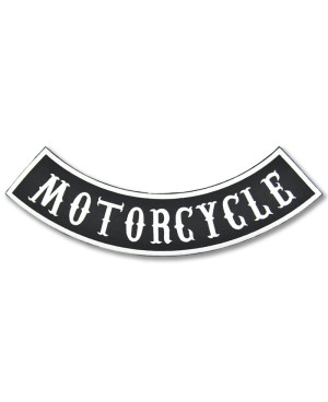 Moto nášivka Motorcycle Rocker - XXL na záda