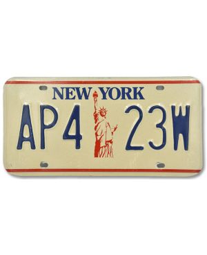 Tablica rejestracyjna USA New York Liberty AP4 23W