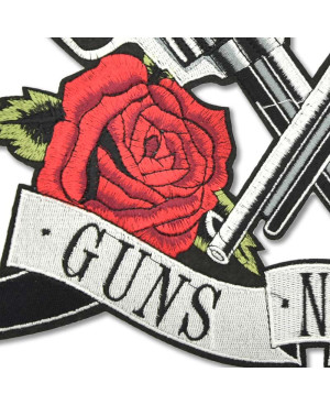 Naszywka duża Guns and Roses XXL na plecy