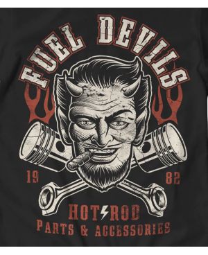 Koszulka męskaFuel Devils Satans Pistons 