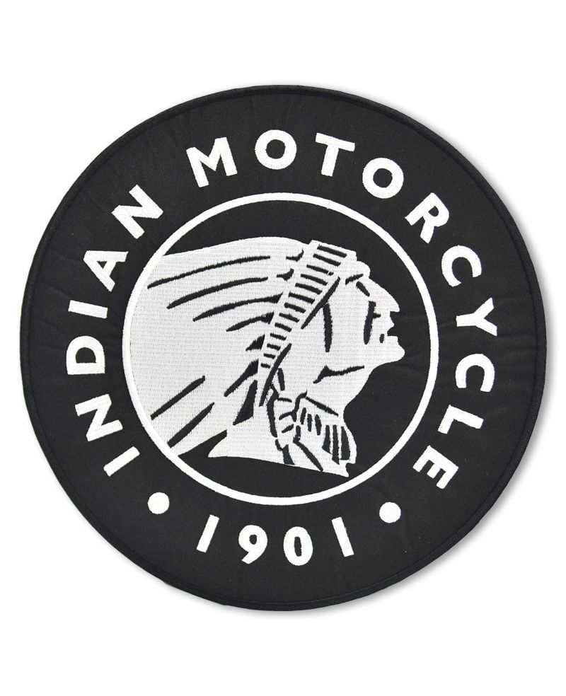 Moto nášivka Indian Motorcycle BW XXL na chrbát 24 cm