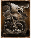 Plechová cedule Freedom Road 32 cm x 40 cm
