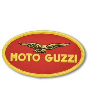 Naszywka Moto Guzzi owalna 9 cm x 5 cm