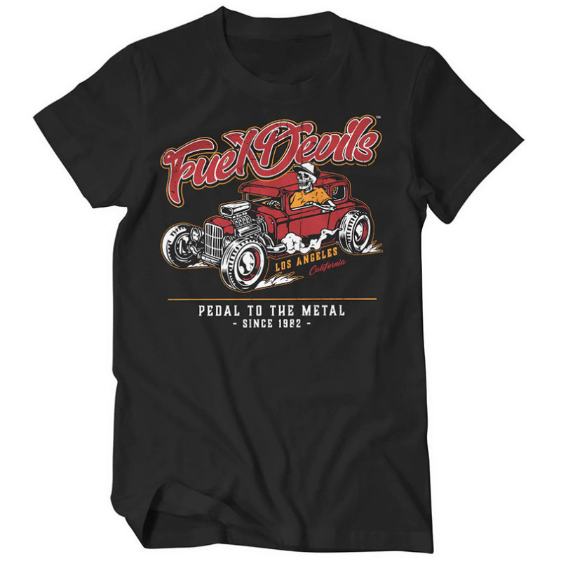 Pánské tričko Fuel Devils Pedal to the Metal