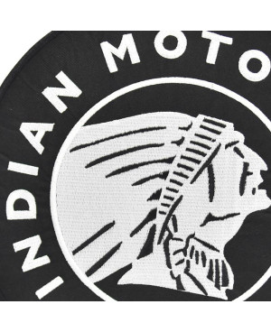 Naszywka duża Indian Motorcycle BW XXL na plecy 24 cm