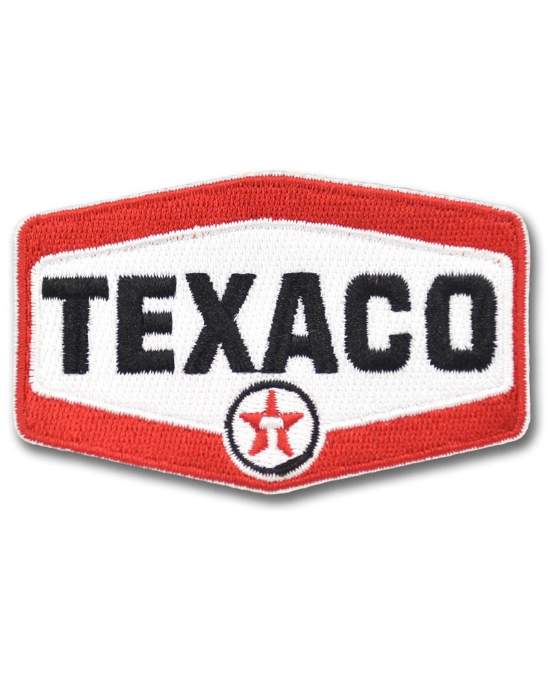 Moto nášivka Texaco logo 8 cm x 5 cm