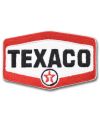 Moto nášivka Texaco logo 8 cm x 5 cm