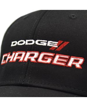 Czapka z daszkiem Dodge Charger czarna