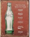 Plechová cedule Coca Cola - Script Heritage 32 cm x 40 cm