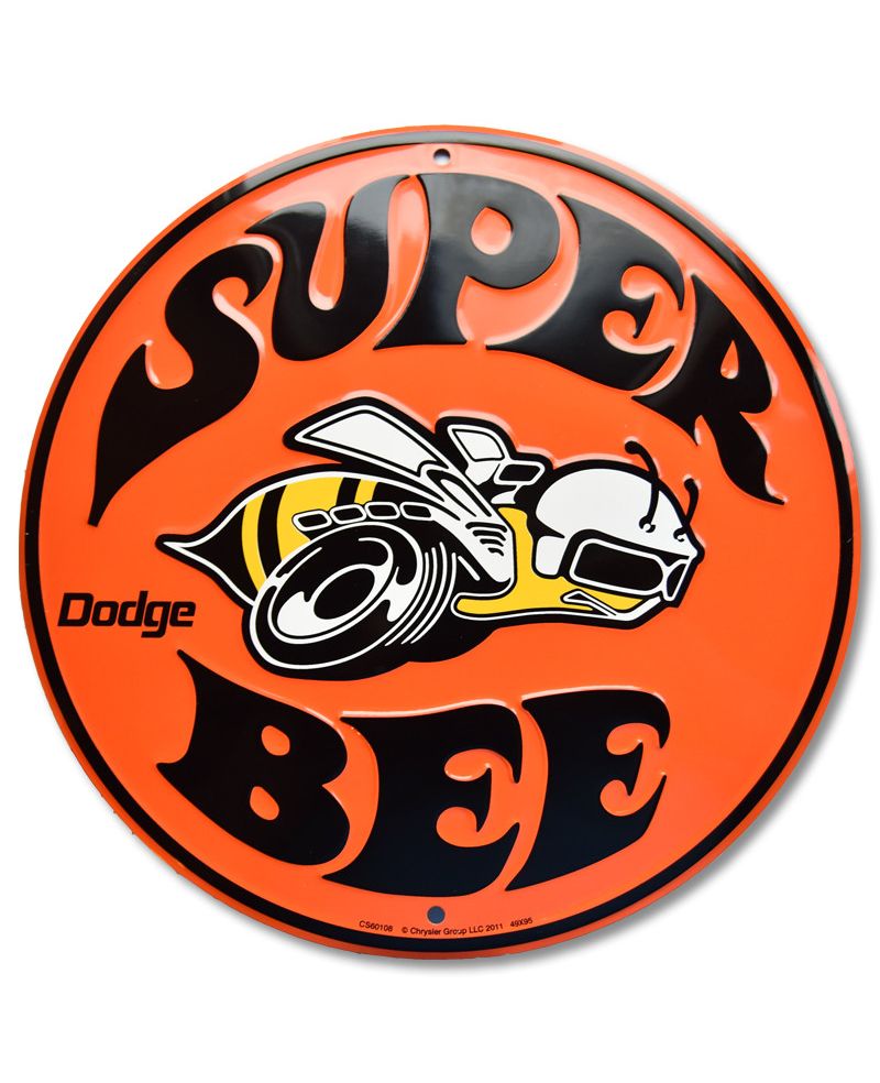 Plechová cedule Dodge Super Bee, 30cm