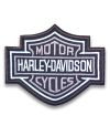 Naszywka Harley Davidson Bar and Shield BW 10 cm x 8 cm