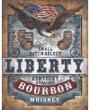 Plechová cedule Liberty Bourbon 32 cm x 40 cm