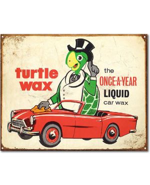 Tablica metalowa Turtle Wax 30 cm x 38 cm