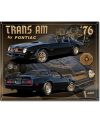 Tablica metalowa Pontiac 1976 Trans Am 30 cm x 38 cm