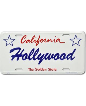 Tablica rejestracyjna USA Hollywood California