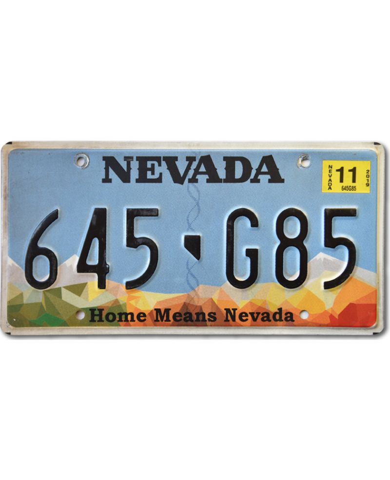 Tablica rejestracyjna USA Nevada Home Means