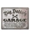 Tablica metalowa Big Daddys Garage 30 cm x 38 cm a