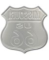 Tablica metalowa Route 66 Missouri Shield 30 cm x 30 cm b